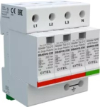 CITEL 3 PHASE+N TYPE 2+3 SPD IMAX 40KA 230/400V TT-TN +VG