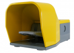 FOOT SWITCH WITH 1 NO/NC M20 WITH YELLOW ALUMINIUM COVER