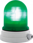 SIRENA TYPE 200 LED GREEN V240AC GREY BASE