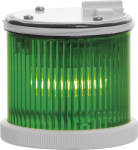 SIRENA TWS FLASHING GREEN V24/240AC GREY BASE