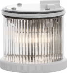 SIRENA TWS FLASHING CLEAR V24/240AC GREY BASE