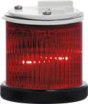 SIRENA MINI TWS RED allCOLOR STEADY/FLASHING V24DAC BLACK