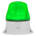 SIRENA MICROLAMP LED GREEN V12/24DAC GREY BASE