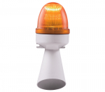 SIRENA SEM LED AMBER V24DC GREY BASE