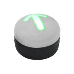 SIRENA SOS LIGHT GREEN ARROW RECHARGABLE BATTERY. MAGNETIC