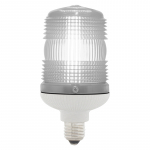 SIRENA MINIFLASH FLASHING E CLEAR V12/240AC GREY BASE