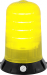 SIRENA ROTALLARM HD LED YELLOW V90/240AC BLACK BASE