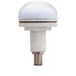SIRENA P50 22MM LED BEACON WHITE 12-24VAC/DC M12