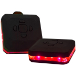 SIRENA LUMINA WEARABLE SAFETY LIGHT RED RECHARGABLE