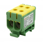 ARNOCANALI COMPACT 2 HOLE DIN TERMINAL 50MM YELLOW/GREEN