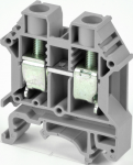 DINKLE DIN RAIL TERMINAL PHASE GREY 10MM