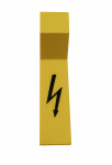 YELLOW/LIGHTNING SHROUD TO SUIT DK6N STRIP OF 5