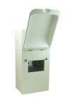 SCL 4 MODULE METAL IP30 DISTRIBUTION BOX NEW