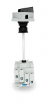 TELERGON F1 SWITCH DISCONNECTOR 32A 1500VDC EXTERNAL GREY/BLACK PADLOCKABLE HANDLE