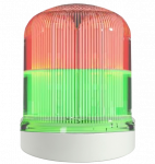 FSLR LED RGB MULTI-COLOUR MULTI SEGMENT BEACON 12-24ACDC WITH GREY SHALLOW BASE