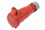 SCL 415V 16A RED INDUSTRIAL CONNECTOR 4 PIN IP44
