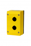 TEND 22mm 2 HOLE ENCLOSURE YELLOW
