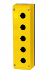 TEND 22mm 5 HOLE ENCLOSURE YELLOW