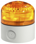 SOUNDER BEACON AMBER 12-24ACDC JR WITH GREY DEEP BASE