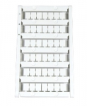 DIN MARKING TAG (BLANK) 36 PER CARD - OUTER LABEL
