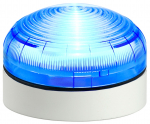 XLFJR LED MODULE BLUE 12-24ACD WITH SHALLOW GREY BASE