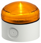 XLFJR LED MODULE AMBER 12-24ACDC WITH DEEP GREY BASE