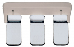 DINKLE SIDE INSERT BRIDGE 3 WAY 240MM DIN RAIL TERMINAL