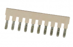 DINKLE SIDE INSERT BRIDGE 10 WAY 4MM DIN RAIL TERMINAL