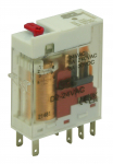 SCL 2 POLE PLUG IN RELAY 12VAC 8 AMP 8 PIN LED & TEST BUTTON