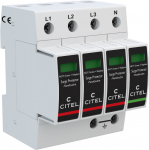 CITEL 3PHASE+N TYPE2 FUSED SPD IMAX 25KA UC=275VAC TT-TNS