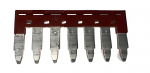 DINKLE TOP INSERT BRIDGE 7 WAY 10MM DIN RAIL TERMINAL