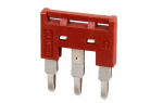 DINKLE TOP INSERT BRIDGE 3 WAY 4MM DIN RAIL TERMINAL