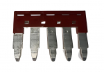 DINKLE TOP INSERT BRIDGE 5 WAY 4MM DIN RAIL TERMINAL