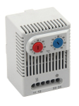 DIN RAIL PANEL THERMOSTAT C/O
