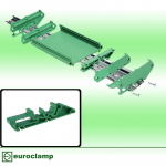 EUROCLAMP PCB PROFILE SUPPORT 72mm DIN RAIL FOOT