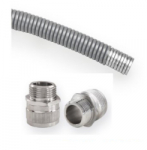 DKC FLEXIBLE CONDUIT KIT 20MM 10 METERS WITH 10x M20 GLANDS