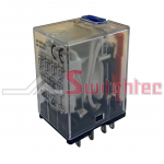 HONGFA PLUG IN RELAY 12VDC 6A 4P HF18FH/012-4Z13D