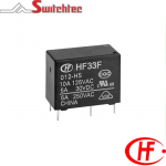 HONGFA PCB POWER RELAY 24VDC 10A 1NO HF33F/024-HST