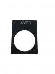 SCL 22mm LEGEND PLATE DOWN