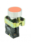 SCL 22MM PUSHBUTTON RED + 1NC