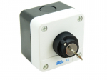 SCL P/BUTTON STATION 3 POS KEY SWITCH 2 N/O. KEY OUT ALL POS.