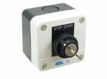 SCL P/BUTTON STATION 2 POS KEY SWITCH SPRING RETURN & 1 N/O