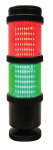 MINI TWS LIGHT TOWER 24VAC/DC STEADY FLASHING RED GREEN