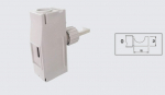 EUROCLAMP PANEL FEED THROUGH TERMINAL 101A 15mm GREY