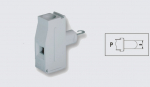 EUROCLAMP PANEL FEED THROUGH TERMINAL 41A 10mm GREY