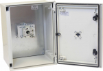 TELERGON ON-OFF ISOLATOR 63A 3P+N IP65 GRP ENCLOSURE