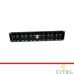 CITEL 19" RACK 12 PORT POE A CONNECTOR 110/RJ45