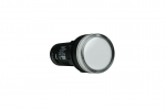 SCL 22mm TEST LED 230VAC WHITE
