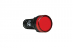 SCL 22mm TEST LED 24VAC RED