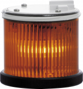 Sirena TWS Steady Light Module Amber with Black Base 12/240VAC/DC